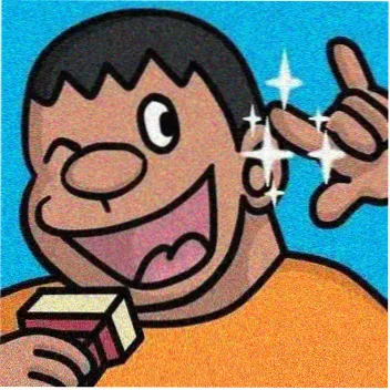 读者头像：戴帽子的插画人物背着包行走